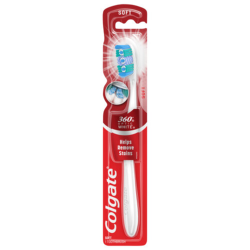 Colgate 360 Optic White Toothbrush Soft