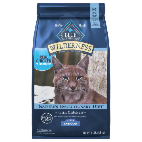 Blue Buffalo Cat Food, with Chicken and LifeSource Bits, Adult Indoor