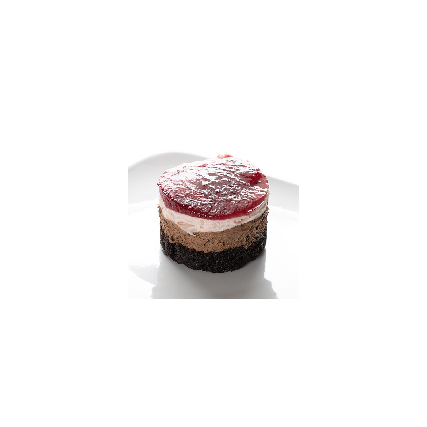 3 inch Chocolate Raspberry Mousse Cake