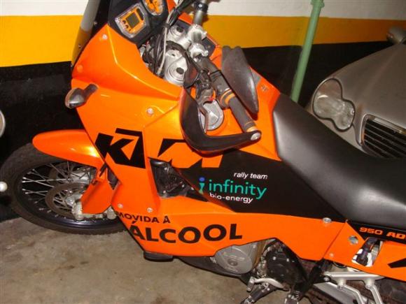 KTM Adventure movida a lcool?