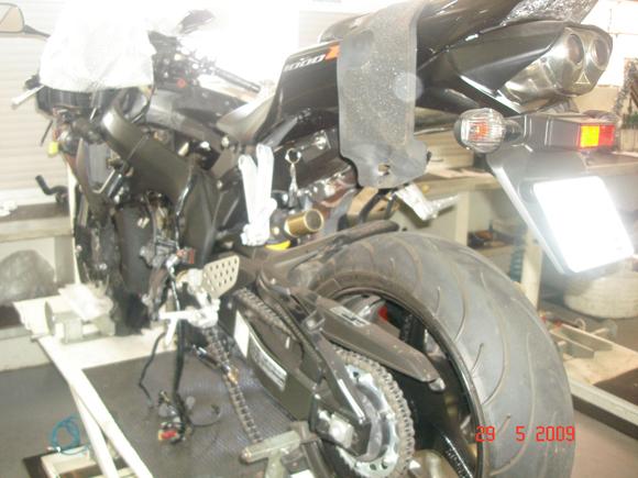 CBR1000 2007: Motor rangeu com 1000Km