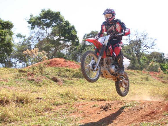 PEGUEI UMA CRF 150f PARA FAZER TRILHA 