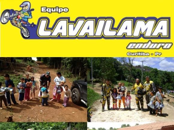 Ao social de Natal da Equipe Lavailama de Enduro