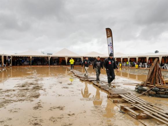 Chuva forte no Rally Dakar 2017