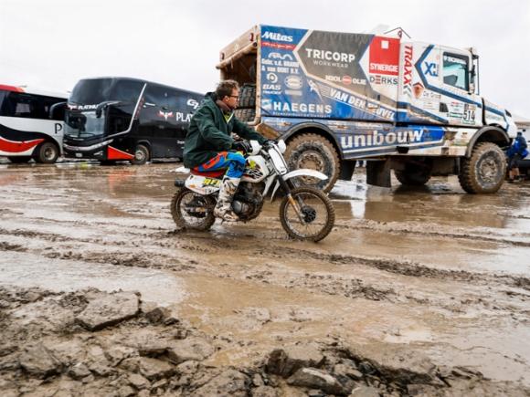 Chuva forte no Rally Dakar 2017