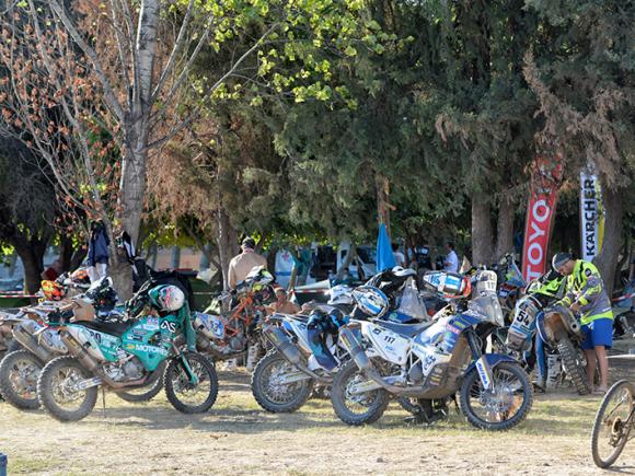 Motos no Rally Dakar