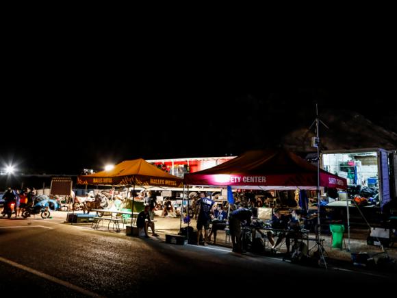 Acampamento do Rally Dakar