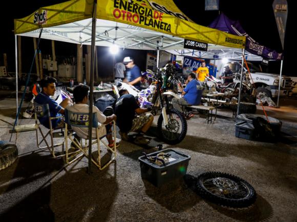 Acampamento do Rally Dakar