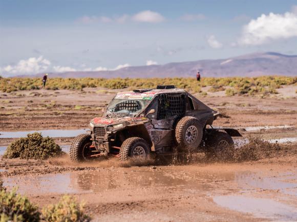 Leandro Torres e Lorival Roldan no Polaris RZR XP 1000