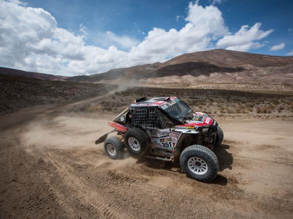 Leandro Torres e Lorival Roldan no Polaris RZR XP 1000