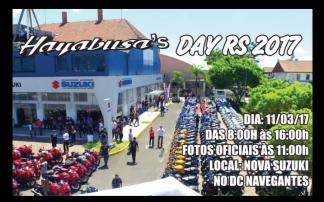 Hayabusa's Day RS anuncia encontro 2017 em Porto Alegre