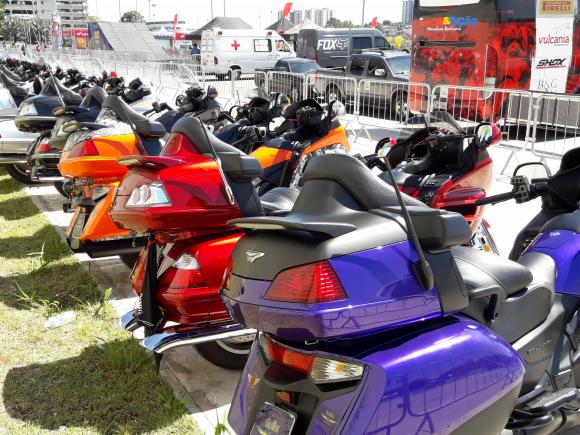 Gold Wing Club do Brasil no Salo Duas Rodas