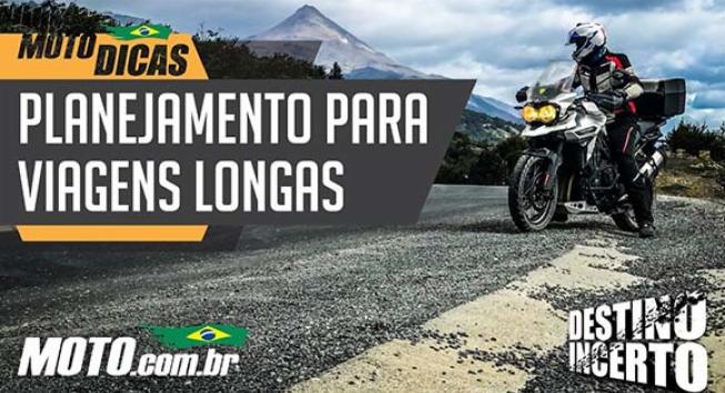 Moto Dica: como se preparar para viagens longas