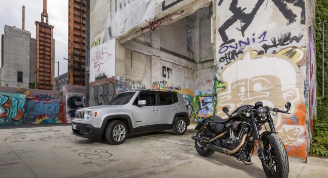 Jeep participa de eventos da Harley-Davidson na Europa