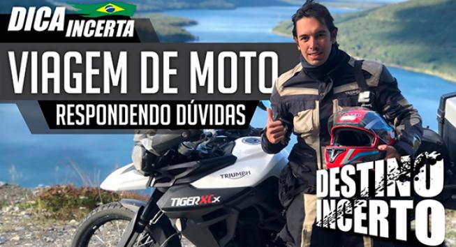 Moto Dica: tirando dúvidas sobre viagem de moto