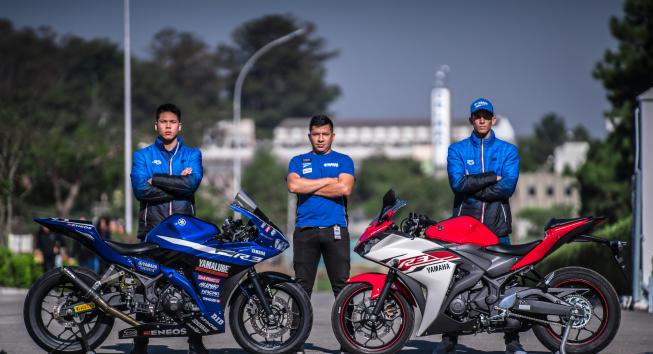 Dupla brasileira participa de treino na academia de Valentino Rossi