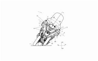 Patente registrada por Piaggio mostra scooter com asas mveis