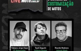 MOTO.com.br realiza live com grandes nomes da cena custom no Brasil