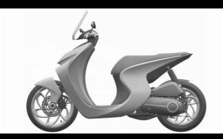 Honda registra patente de scooter com design futurista