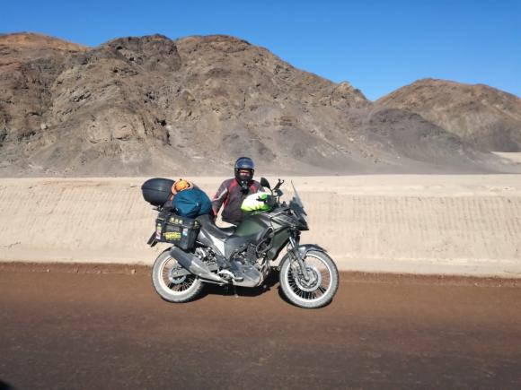 A liberdade de viajar de mota