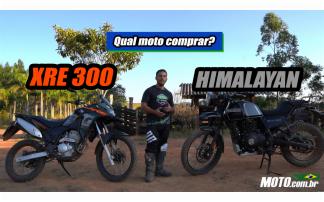 Qual comprar? Honda XRE 300 ou Royal Enfield Himalayan