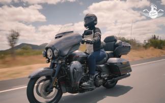 Motociclista viaja de Salvador at Braslia em uma Harley-Davidson CVO