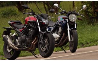 Honda CB 500F ou CB 500? Moderna ou clssica?