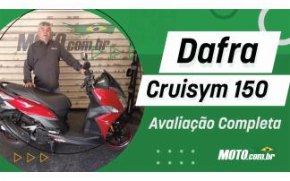 Dafra Cruisym 150 | Avaliao Completa | MOTO.com.br