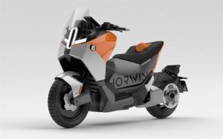 Scooter eltrica alcana velocidade mxima de 200 Km/h