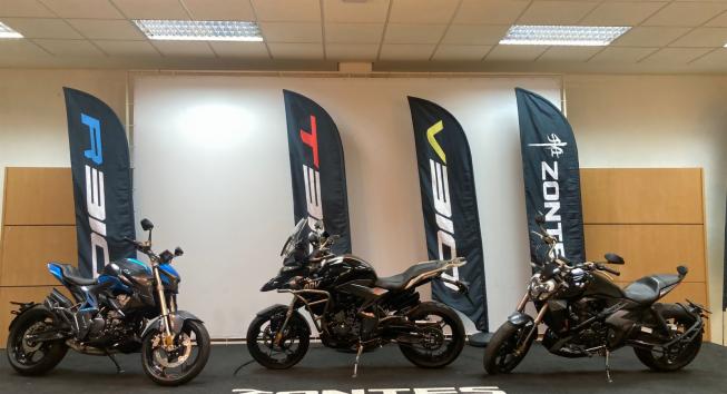 Com três modelos, marca de motos Zontes chega ao Brasil - ISTOÉ