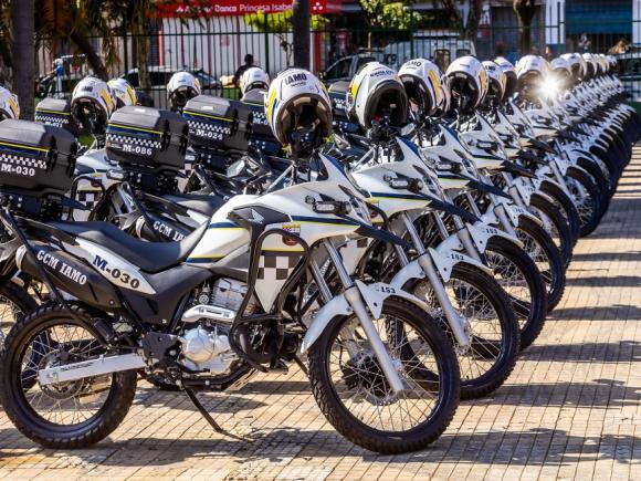 Guarda Civil Municipal de Barueri adquire novas motos que dão mais