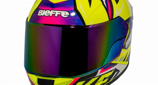 Capacete Moto X Eternal Off Green Fosco/Laranja Bieffe