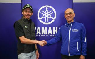 Valentino Rossi  o novo embaixador da Yamaha