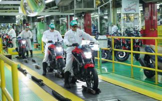 Mais de 868 mil motos so produzidas em Manaus no primeiro semestre
