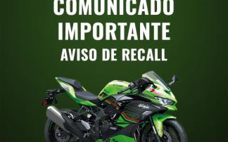 Kawasaki Ninja ZX-4R  convocada para Recall