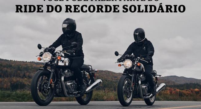 Royal Enfield convida voc para o Ride do Recorde Solidrio