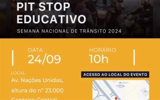 Abraciclo e CPTran promovem Pit Stop Educativo para motociclistas