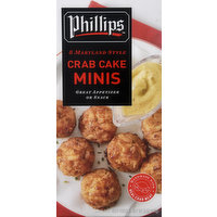 Philips Crab Cakes, Maryland Style, Minis, 6 Ounce