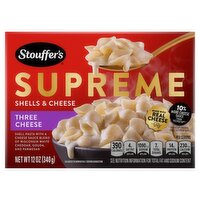 Stouffer's Supreme Three Cheese Shells & Cheese, 12 oz, 1 Each