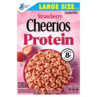 General Mills Cheerios Strawberry Protein Cereal Large Size, 11.2 oz, 1 Each