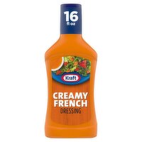 Kraft Creamy French Dressing, 16 fl oz, 16 Fluid ounce