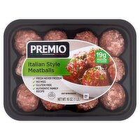 Premio Italian Style Meatballs, 16 oz, 1 Each