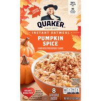 Quaker Instant Oatmeal Pumpkin Spice 1.51 Oz, 8 Count, 1 Each