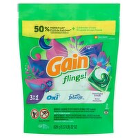 Gain Flings! Febreze Oxi 3 in 1 Moonlight Breeze Detergent, 31 count, 1.37 lb, 31 Each