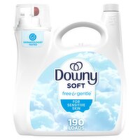Downy Free & Gentle Fabric Softener, 190 loads, 140 fl oz, 1 Each