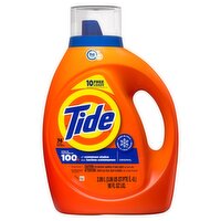 Tide Original Detergent, 75 loads, 98 fl oz, 84 Fluid ounce