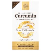 Solgar Full Spectrum Curcumin Dietary Supplement, 30 count, 30 Each