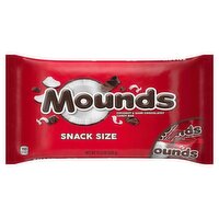 Mounds Coconut & Dark Chocolatey Candy Bar Snack Size, 11.3 oz, 11.3 Ounce