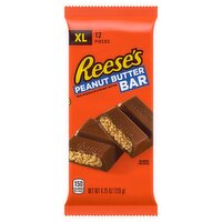 Reese's Milk Chocolate & Peanut Butter Bar, XL, 12 count, 4.25 oz, 1 Each