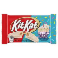 KitKat Crisp Wafers in Birthday Cake Flavored Creme with Sprinkles, 1.5 oz, 1.5 Ounce